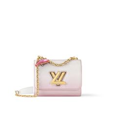 LOUIS VUITTON® - Twist Pm - Shaded Pink Women Louis Vuitton, Bags Louis Vuitton, Luxury Purses, Louis Vuitton Official, Icon Collection, Louis Vuitton Twist, Personal Shopper, Clothing Ideas, Louis Vuitton Twist Bag