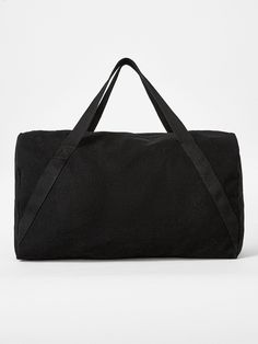 variant:Black Black Canvas Bags With Large Capacity, Black Canvas Satchel Bag, Trendy Black Canvas Satchel, Black Canvas Satchel With Removable Pouch, Black Satchel Canvas Bag For On-the-go, Chic Black Canvas Bag With Adjustable Strap, Casual Black Canvas Bag, Black Canvas Satchel For On-the-go, Casual Rectangular Duffle Bag For Daily Use