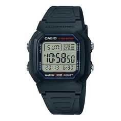 Stay on schedule with this Casio Men's Digital Sports Watch. This classic timepiece features an intuitive design that makes it easy to use for on-the-go athletes along with a light mode and adjust buttons that allow you to personalize your watch display to suit your needs, whether you're working out or working on deadline. Size: One Size.  Color: Black.  Gender: unisex.  Age Group: adult. Everyday Watch, Digital Sports Watches, Intuitive Design, Watch Display, Sports Watch, Sport Watches, Casio Watch, Suits You, Time Piece