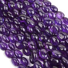 "\"They Measure around 12-17MM Drilled Size - .40mm Stone - Amethyst Style - Nugget Gemstone Grade - AAA Source - Africa -250cts Strand Measurement -43Cm\"" Amethyst Beads, Rocks And Crystals, Gemstone Beads, Amethyst, India, Texture, Gemstones, Beads, Crystals