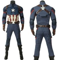 captain america 2 the winter soldier costume cosplay adult men's halloween outfit