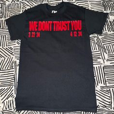 Mens True To Size Brand New Ships Fast & Safe Future Hndrxx Pluto Nobody Safe Tour Summer Sixteen Ovo We Still Don’t Trust You Metro Hendrix Thug Atl Music Thug Merchandise Concert Boomin Pullover Sweatshirt Kodak Black Sniper Gang Hoodie Merch Hip Hop Rap Merchandise Sg Florida 21 Savage Film London Uk Air Retro Og 1 Force One Atlanta Chicago Bred Vapor Max 95 97 Trap Star Easter Shorts Revenge Merchandise Tee Legends Atlanta Chicago Air 1 Bred Low Dunk Sb Hi High Max Vapor All White Black Desi Black Slogan Shirt For Streetwear, Urban Outfitters Letter Print Top For Streetwear, Urban Outfitters Text Print Tops For Streetwear, Black Band Merch Shirt With Letter Print, Black Graphic Tee By Urban Outfitters, Black Casual T-shirt By Urban Outfitters, Black Band Merch Shirt With Text Print, Black Urban Outfitters Top For Streetwear, Urban Outfitters Black Top For Streetwear