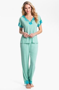 Lace Loungewear Sets With Lace Trim, Lace Sleep Sets With Lace Trim, Lace Sleepwear Sets With Lace Trim, Sleepwear Sets With Lace Trim, Fitted Lace Trim Sets For Pajama Party, Lace Sets For Loungewear In Spring, Lace Sets For Spring Loungewear, Spring Lace Loungewear Sets, Fitted Lace Trim Sleepwear Set