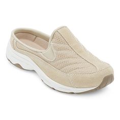 The Horace clogs are perfect for walking and light activity. These comfort shoes are easy to slip on and off, plus their removable sock liners absorb shock and provide superior arch support for comfort all day, into the evening. Horace is one of Easy Spirit's most loved clogs for women.Features: Removable Sock Liner, Comfort, Orthotic FriendlyClosure Type: Pull OnUpper/Outer Base Material: 58% Leather, 42% NylonShoe Lining Material: NylonSole Material Content: 90% Rubber, 10% EvaCountry of Origi Clogs For Women, Light Activities, Women's Slip On Shoes, Easy Spirit, Liner Socks, Comfort Shoes, Flower Nails, Vans Classic Slip On Sneaker, Sneakers White