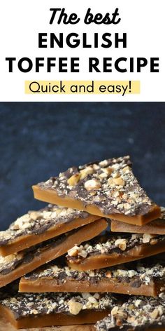 the best english toffee recipe quick and easy