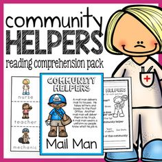 community helpers reading companion pack