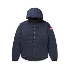 Canada Goose's 'Lodge' jacket is lightweight and packs into one pocket, making it a great option for ski trips and long commutes. It's made from the label's signature Basecamp-20D nylon-ripstop and padded with 750 fill power down for warmth. Small to size. See Size & Fit notes. Ski Trips, Outdoor Jacket, Jacket For Men, Ski Trip, Mr Porter, Canada Goose, Down Jacket, Porter, Mens Jackets