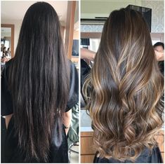 Balayage Asian, Balliage Hair, Highlights Balayage, Brown Highlights, Hair Inspo Color