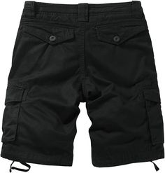 Gear up for any outdoor activity with these Loose Cargo Shorts With Drawstring Waist. The loose-fit, straight-leg design and breathable cotton fabric offer both style and comfort. With their multiple pockets and drawstring waist, you're ready to tackle any adventure. Details: 100% Cotton Zip fly and button closure Machine Wash Classic loose-fit, straight-leg cargo shorts Sits at the waist, zip fly and button closure, drawstring tie at the waist, and belt loops Generous sized multi-pockets, great Cotton Cargo Bottoms For Outdoor, Black Cotton Bottoms With Functional Pockets, Outdoor Bermuda Bottoms With Cargo Style, Cotton Cargo Shorts With Pockets For Hiking, Cotton Bottoms With Cargo Pockets For Outdoor, Cotton Bottoms With Cargo Pockets For Outdoor Activities, Cotton Drawstring Pants For Outdoor Activities, Cotton Bottoms With Side Pockets For Outdoor Activities, Cotton Bottoms For Hiking In Summer