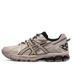 (WMNS) Asics Gel-Kahana 8 Low-Top Brown 1012A978-201 (SNKR/Low Top/Women's/Breathable/Wear-resistant) Outfit Grunge, New Trainers, Kicks Shoes, Funky Shoes, Marathon Running Shoes, Dad Shoes, Shoes Brown, Swag Shoes