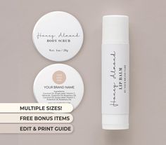 Design personalized gifts with our custom lip balm label, perfect as a printable lip balm wrapper and elegant lip balm packaging. Ideal for wedding favors and guest party favors, this lip gloss label adds a unique, personalized touch to your event. 𝗚𝗲𝘁 𝘁𝗵𝗲 𝗳𝘂𝗹𝗹 𝘀𝗲𝘁 𝗵𝗲𝗿𝗲: https://etsy.me/3k94SG1 𝗡𝗲𝗲𝗱 𝗮𝗻𝗼𝘁𝗵𝗲𝗿 𝘀𝗶𝘇𝗲? https://etsy.me/3VYToW9 𝗪𝗛𝗔𝗧'𝗦 𝗜𝗡𝗖𝗟𝗨𝗗𝗘𝗗? 🏷️ Lip Balm Labels 🎥 Video Tutorials 🖨 How To Print 🎁 Bonus Item 𝗦𝗜𝗭𝗘𝗦: 📐 Lip Balm Labels Lip Balm Label, Chapstick Labels, Balm Packaging, Lip Balm Packaging, Lip Balm Labels, Label Printable, Round Labels, Printable Labels, Party Guests