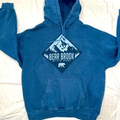 Large, Never Worn Hoodie With Pockets And Hood! Favorite Daughter, Blue Sweatshirt, Christmas List, Christmas Ideas, Color Blue, Like New, Mens Shirts, Man Shop, Sweatshirts Hoodie