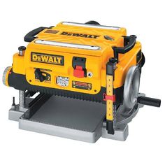 the dewall power tool is on display