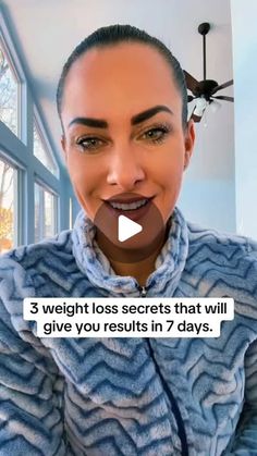 Michelle Churchill Dworack on Instagram: "3 weight loss secrets that will give you results in 7 days."