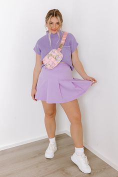 Pastel Outfits Aesthetic, Pastel Aesthetic Outfit, Spring Lookbook, Pastel Outfit, Outfit Aesthetic, Tennis Skirt, Elevate Your Look, Outfits Aesthetic, Hip Length