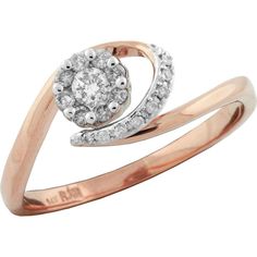 Royal 14K Rose Gold Diamond Ring - 0.22 Carat Round Diamond Elegance Elegant Rose Gold Diamond Ring For Proposal, Elegant Rose Gold Diamond Ring With Halo Design, 14k Rose Gold Elegant Diamond Ring, Elegant 14k Rose Gold Halo Ring, Elegant Rose Gold Diamond Ring With Halo, Elegant 14k Rose Gold Ring With Halo Design, 14k Rose Gold Jewelry, Royal Diamond, Diamond Centerpiece