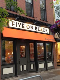 the five on black restaurant is closed for business