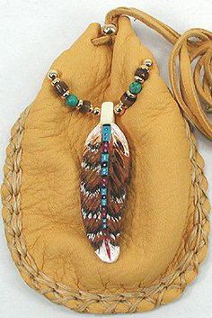 Hawk Spirit, Native American Medicine Bag, Native American Medicine, Indian Medicine, Macrame Colar, Native American Crafts