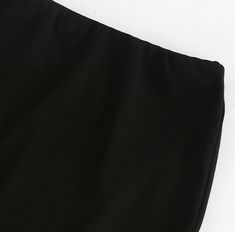 This sexy chic pencil skirt is absolute perfection. Featuring a mid-waist with scallop cut-out detail, with fitted form that falls mid-thigh. This skirt pairs perfectly with a bodysuit or sweater. Made with a polyester and spandex blend for comfort and style. Chic Bodycon Bottoms For Night Out, Stretch Mini Length Pencil Skirt For Night Out, Stretch Mini Pencil Skirt For Night Out, Elegant Mini Pencil Skirt For Club, Elegant Club Mini Pencil Skirt, Elegant Stretch Bottoms For Club, Black Bodycon High-waisted Bottoms, High Waist Form-fitting Pencil Skirt For Night Out, Fitted High Waist Pencil Skirt For Night Out