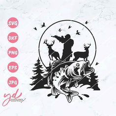 fishing svg files for cricut and silhouettes