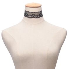 Take your choker to a whole new level with our Alexis Lace Choker. This choker features intricately woven lace. Pair this choker with your outfit of the day for a romantic look that only lace can bring. Color: White or Black About 15 in. at its longest