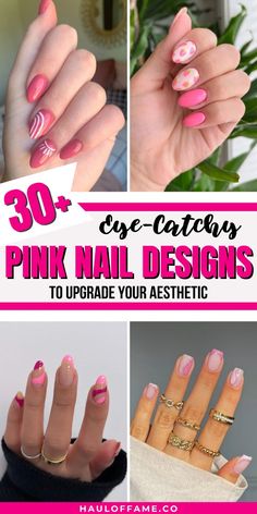 It can be tough to find pink nail designs that are cute, unique, and perfect for the holiday season. I’ve gathered the best girly pink nail ideas to give your nails a playful, festive touch! Save this pin to stay inspired for your next nail makeover or holiday gathering. Cute Pink Nail Designs, Pastel Color Nails, Nail Makeover, Nails Inspiration Pink, Pink Nail Ideas, Cute Pink Nails, Perfect Manicure, Pink Nail Designs, Winter Nail Designs