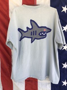 unisex size 2XL pit to pit: 26" length: 27" I Love Shark Shirts, Kawaii Shark, Shark T Shirt, Gender Neutral, Bathing Beauties, Adult Outfits, United States, Tops & Tees, Top Outfits