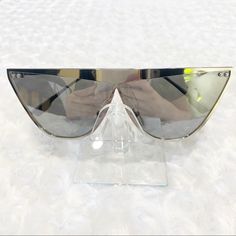 Silver Frame, Mirror Lenses Modern Cat Eye Sunglasses Uv 400 Protection Make Me An Offer. Thank You Frame Mirror, Uv Sunglasses, Modern Cat, Make Me An Offer, Silver Frame, Cat Eye Sunglasses, Cat Eye, Sunglasses Accessories, Lenses