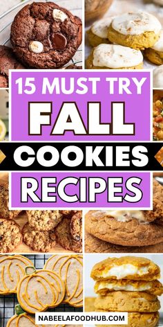 15 must try fall cookies recipes