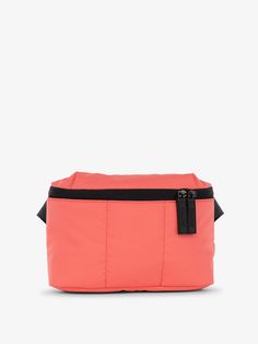 CALPAK Luka Mini Belt Bag with soft water-resistant exterior in watermelon; BBM2201-WATERMELON Mini Belt Bag, Running Everyday, Hanging Toiletry Bag, Laptop Tote Bag, Winter Sky, Laptop Tote, Key Pouch, Luggage Cover, Insulated Lunch Bags