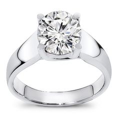 Round Brilliant Diamond Ring, Diamond Solitaire Engagement Ring, Round Brilliant, Round Cut Diamond, Diamond Solitaire, Diamond Engagement, Diamond Engagement Rings, Diamond Ring, Platinum