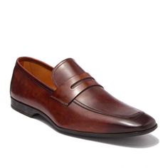 New! Magnanni Vince Loafer Cognac Leather Size 12 M Dd301 22405 Msrp $375 New Without Box-Never Worn-Guaranteed Authenticity Details Sizing: True To Size. M=Standard With. Almond Toe - Notched Vamp - Penny Slot Strap - Sip-On Style - Leather Construction - Lightly Padded Footbed - Stacked Sole - Imported Materials Leather Upper, Manmade Sole Shoe Trees Not Included. Cognac Slip-on Loafers For Semi-formal Occasions, Luxury Cognac Loafers For Business, Luxury Cognac Loafers For Business Casual, Elegant Cognac Moccasins For Business, Elegant Cognac Loafers For Semi-formal Wear, Elegant Cognac Loafers For Semi-formal Occasions, Elegant Cognac Loafers For Formal Occasions, Cognac Round Toe Loafers For Semi-formal Occasions, Semi-formal Cognac Loafers With Round Toe