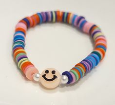 My bracelets are currently sized for kids but if you have a size in mind, let me know and I will make your bracelets in that size! Colorful Adjustable Playful Friendship Bracelets, Colorful Plastic Friendship Bracelets, Playful Adjustable Beaded Bracelets For Gifts, Playful Adjustable Beaded Bracelets As Gift, Adjustable Playful Beaded Bracelets As Gift, Fun Adjustable Hypoallergenic Bracelets, Playful Adjustable Wristband As Gift, Trendy Handmade Plastic Bracelets, Fun Adjustable Hypoallergenic Bracelet