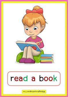 Kids English Learning, Verbs For Kids, English Primary School, Teach English To Kids, English For Kids, Grammar For Kids, Preschool Reading, Reading Post