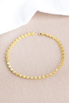 14k gold filled flat round coin chain anklet Gold Tarnish Resistant Anklets For Gifts, Gold Delicate Chain Bracelet, Dainty Gold Anklet With Delicate Chain, Elegant 14k Gold-filled Gold Anklets, Dainty Gold Anklets Tarnish Resistant, Elegant Gold Anklets In 14k Gold Filled, Elegant Hypoallergenic Gold Anklets, Dainty Gold Hypoallergenic Anklets, Adjustable Round Gold Chain Bracelet