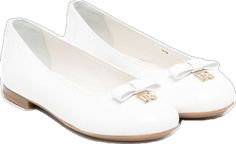 Dolce And Gabbana Kids, Ballerina Shoes, Shoes White, Dolce And Gabbana, White