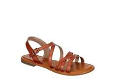 COGNAC XAPPEAL Womens Clarissa Clarissa Sandals, Cognac Sandals, Rack Room, Rack Room Shoes, Euro Style, Low Key, Flat Sandals, Strap Sandals, Cognac