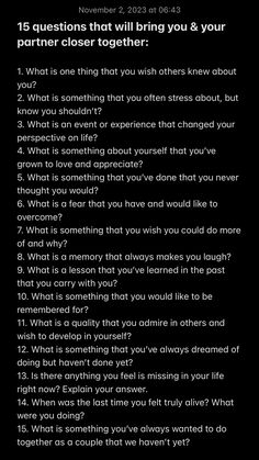 Questions To Ask My Future Husband, What If Questions For Boyfriend, Question For Deep Conversation, Date Talk Topics, Positive Topics To Talk About, Conversation Starters For Boyfriends, Topics To Talk With Boyfriend, Scenario Questions For Boyfriend, Tmi Tuesday Questions