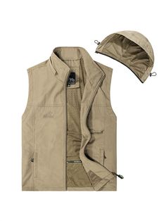 Product category: wide shoulder undershirtColor: black, khaki, army green, darkblueSize:M,L,XL,2XL,3XL,4XL,5XL,6XL,7XLLength:WaistApplicable season: fallNeckline shape: stand-up collarStyle details: vest Mens Outdoor Vest, Mens Vest Casual, Men's Vest, Mens Vest, Army Green, Stand Up, Fishing, Collar, Green