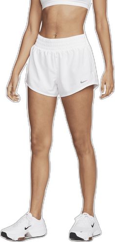 Athleisure Short Length Bottoms For Marathon, Athleisure Short Bottoms For Marathon, White Stretch Athletic Shorts For Jogging, White Short Leg Running Activewear, White Moisture-wicking Athletic Shorts, White Short Length Athletic Shorts For Running, White Athletic Shorts For Running, White Casual Athletic Shorts For Running, White Go-dry Short Shorts