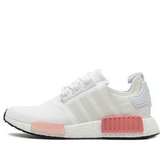 The Adidas NMD R1 W is perfect for athletes or anyone who is on their feet all day. The upper is made of a white ventilated mesh for breathability and includes two shades of pink on the EVA plugs. The midsole is made from Adidas' Boost technology, giving it the best energy return available in a running shoe. So wherever you go, you can do so in comfort and style with the Adidas NMD R1 W! (SNKR/Weave/Women's) Pink Breathable Mesh Lace-up Sneakers, Sporty Pink Fade-resistant Running Shoes, Sporty Pink Fade-resistant Sneakers, Pink Running Shoes With Breathable Mesh And Round Toe, Pink Sneakers With Breathable Mesh And Round Toe, Pink Breathable Mesh Sneakers With Round Toe, Pink Synthetic Sneakers With Breathable Mesh, Light Sports Pink Fade-resistant Sneakers, Pink Fade-resistant Running Shoes For Jogging