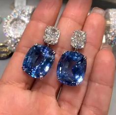 Welcome to Elegant Art Jewelry!  Material: 925 Sterling Silver Stone: Lab Blue Sapphire ( Cushion ) Stone Size: 16mm×20mm Side Stone:- Moissanite ( Radiant Cut ) Personalization: 9K/14K/24K/GOLD/SILVER/PLATINUM/ROSE-GOLD/WHITE GOLD. (Contact me)  Sapphire Earrings, Sapphire Cuff Earrings, Gold Earrings, Gold Stud Earrings, 14k Gold Earrings, 14k Gold Earrings, Round Cut Earrings, Round Cut Stone Earrings, Round Cut Studs Earrings, Sapphire Drop Earrings, Sapphire Studs Earrings, Sapphire Studs, Luxury Sterling Silver Crystal Earrings For Gift, Luxury Timeless Jewelry With Lab-created Sapphire, Luxury Brilliant Cut Lab-created Sapphire Earrings, Diamond Cut Sapphire Earrings For Gift, Gift Sapphire Earrings With Diamond Cut, Dazzling Sapphire Earrings For Gift, Sapphire Earrings As A Gift, Pierced Sapphire Earrings As Gift, Dazzling Blue Earrings For Gift