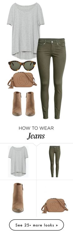 ☻ printrest: // @princesssmiaxx ☻ Neutral Outfit Ideas, Grey Tshirt, Boating Outfit, Green Jeans, Outfit Winter, Neutral Outfit