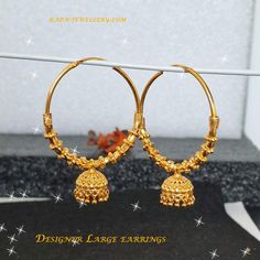 gold plated 45 mm hoop earrings latest bollywood  style Metal Hoop Earrings For Festivals, Festival Chandbali Hoop Earrings, Gold Metal Round Jhumkas, Gold-plated Temple Jewelry Hoop Earrings, Festival Hoop Earrings, Gold Temple Jewelry Hoop Earrings, Small Metal Hoop Earrings For Festivals, Temple Jewelry Hoop Earrings For Festivals, Temple Hoop Earrings For Festivals