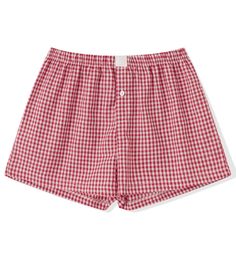 PRICES MAY VARY. ღ Material: Women plaid lounge shorts, y2k pajama boxer shorts, made by high quality polyester blend, cute gingham pj shorts are lightweight, breathable, skin friendly, super soft and comfortable to wear. ღ Feature: Elastic waist cute sleep shorts, y2k button front lounge shorts, low rise shorts, gingham, stripe print, casual wide leg boxer shorts for women, cute lace trim, floral decor, plaid pajama short bottoms, stretch waistband, easy to put on and take off. ღ Occasion: Soft Going Out Shorts, Boxer Shorts For Women, Womens Boxer Shorts, Plaid Boxers, Womens Boxer, Pajamas Shorts, Womens Boxers, Cute Lounge, Womens Pajama Shorts