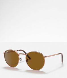 Ray-Ban Round Sunglasses - Gold , Women's Rosegold Metal frame sunglasses Brown B-15 lenses 100% UV protection Soft shell case included. Apparel & Accessories Ray Ban Sunglasses Women Round, Formal Rose Gold Tinted Sunglasses, Summer Rose Gold Polarized Sunglasses, Rayban Round Metal, Modern Rose Gold Summer Sunglasses, Summer Rose Gold Tinted Sunglasses, Women’s Ray Ban Sunglasses, Ray Ban Round Sunglasses, Wishlist 2022