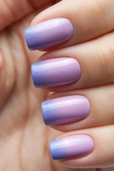 Pastel Nail, Fall Nail Art Designs, Purple Nail, Ombre Nail Designs, Nail Art Ombre, Super Nails