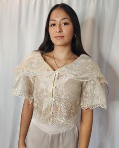 Modern Filipiniana, Top Only, Wedding, for Her, for Mom, Two-way Look, Terno, Maria Clara, Embroidered, Philippine Made, for Filipina, Gift - Etsy Elegant Embroidered Tops For Wedding, Short Sleeve Wedding Blouse With Intricate Embroidery, Short Sleeve Tops With Intricate Embroidery For Wedding, Wedding Blouse With Intricate Embroidery And Short Sleeves, Wedding Tops With Lace Work And Short Sleeves, Fitted Lace Blouse For Wedding, Short Sleeve Lace Top With Lace Trim For Wedding, Wedding Lace Top With Short Sleeves, Fitted Cream Blouse For Wedding