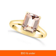 in stock Rose Gold Morganite, Morganite, Statement Rings, Jewelry Rings, Pick Up, In Store, Buy Online, White Gold, Yellow Gold