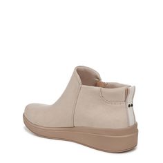 Soft and sleek, these sport boots for women will be an everyday go-to in your closet. Sporty Synthetic Ankle Boots, Sporty Synthetic Boots With Cushioned Footbed, Casual Walking Boots With Flat Heel, Sporty Ankle-high Boots With Rubber Sole, Casual Boots With Leather Footbed And Flat Heel, Casual Ankle Boots For Everyday, Casual Everyday Ankle Boots, Everyday Slip-on Fall Boots, Everyday Slip-on Boots For Fall